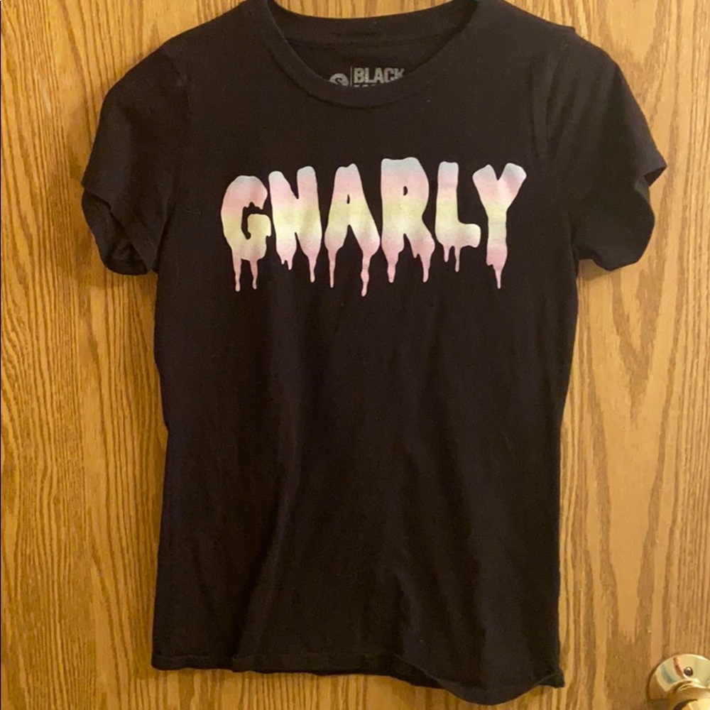 Gnarly pastel goth T shirt